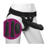 Набор для страпона с вибрацией Doc Johnson Body Extensions - BE Naughty - Black