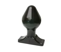 Анальная пробка All Black Kevin от Mister B, 16х7.8 см