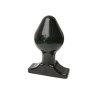 Анальная пробка All Black Kevin от Mister B, 16х7.8 см