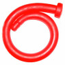 Очень длинный аналный душ Colon Snake красный