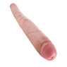 Двойной фаллоимитатор King Cock 16" Tapered Double Dildo, 40,6х4,3 см