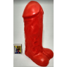 Большое дилдо Mr.Dong (26,5 см х 9,0 см) красный
