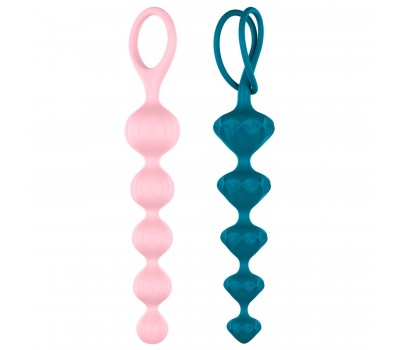 Анальные бусы Satisfyer Beads Colored