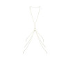 Украшение для тела Bijoux Indiscrets Magnifique 8 Body Chain - Gold