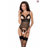 DIABOLINA CORSET black S/M - Passion