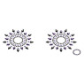 Пэстис Petits Joujoux Gloria set of 2 - Black/Purple