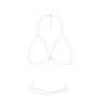 Украшение-портупея Bijoux Indiscrets Magnifique Bra Chain - Gold