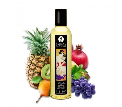 Массажное масло Shunga Libido - Exotic Fruit (250 мл)