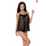 MELANIA CHEMISE black L/XL - Passion