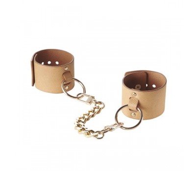 Наручники Bijoux Indiscrets MAZE - Wide Cuffs Brown