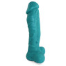 Крафтовое мыло-член с присоской Чистый Кайф Turquoise size XL