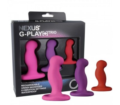Набор массажеров простаты Nexus G-Play Trio Plus