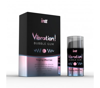 Жидкий вибратор Intt Vibration Bubble Gum (15 мл)