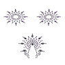 Пэстис Petits Joujoux Gloria set of 3 - Black/Purple