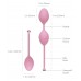 Роскошные вагинальные шарики PILLOW TALK - Frisky Pink с кристаллом Сваровски
