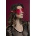 Маска закрытая Feral Fillings - Blindfold Mask красная