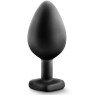 Анальная пробка Temptasia Bling Plug Medium Black