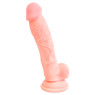 Фаллоимитатор с мошонкой Medical Silicone Dildo