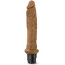 Вибратор Dr. Skin Vibrating Cock Mocha