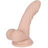 Фаллоимитатор с мошонкой Silicone Dildo