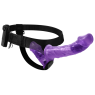 Страпон Ultra Passionate Harness Dual Vibration Purple