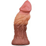 Фалоиметатор Dual layered Platinum Silicone