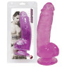 Фаллоимитатор Jerry Giant Dildo Clear pink