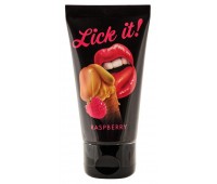 Лубрикант Lick It! Raspberry (малина), 50 мл