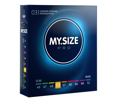 Презервативи MY.SIZE (53 мм) 3 шт