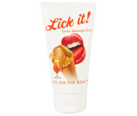 Масажний гель СЕКС НА ПЛЯЖІ Lick It (50 мл)