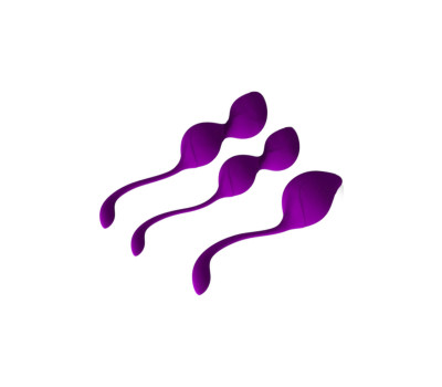 Набір вагінальних кульок Purple Kegel Set