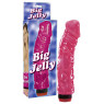 Вибратор BIG JELLY малиновый