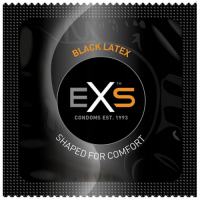 Презерватив EXS BLACK LATEX