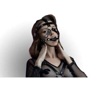 Маска-збруя з кляпом Head Harness