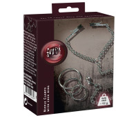 Зажими для сосків та кільце на пеніс