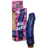 Вибратор BIG JELLY синий