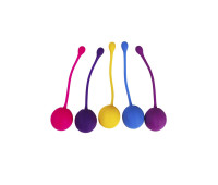 Набір з 5 вагінальних кульок Chongxing Kegelball мікс