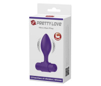 Анальна вібропробка MINI (фіолетова) Анальна вібропробка MINI (фіолетова)