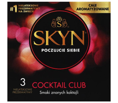 Презервативи SKYN Cocktail Club (3шт.)