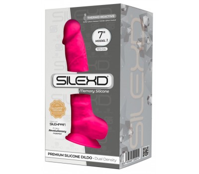 Фаллоимитатор розовый SILEXD 17,5 см