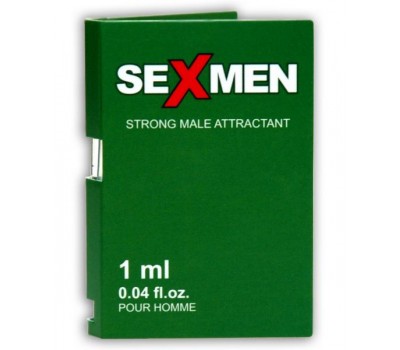Пробник духи с феромонами мужские Sexmen Strong, 1 мл
