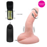 ФАЛЛОИМИТАТОР С ВИБРАЦИЕЙ И РОТАЦИЕЙ "REALISTIC COCK VIBE" L 200 мм D 40 мм вын. пульт