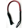 ПЛЕТКА цвет черный/красный, (PVC)