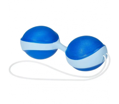 Вагинальные шарики Amor Gym Balls dark blue-light blue