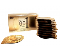 Ультратонкие презервативы OLO с термоэффектом Лед и Пламя (по 1 шт)