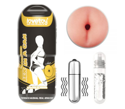 Мастурбатор с вибрацией Anus Stamina Tunnel
