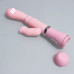Вибратор-кролик "Vibro licking", 12 режимов вибрации, цвет розовый