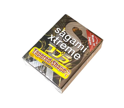 Презервативы латексные Sagami Xtreme Tapered Shape Cobra упаковка 3 шт