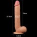 Реалистичный фаллоимитатор 10" King-sized Dildo