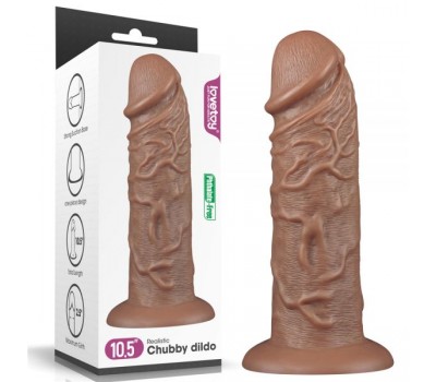 Фаллос гигант на присоске 10.5'' King-sized Dildo, Brown